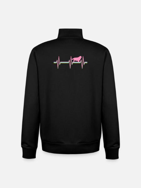 Cavalier King Charles - Unisex Organic Zip Sweatshirt von Stanley/Stella - Schwarz