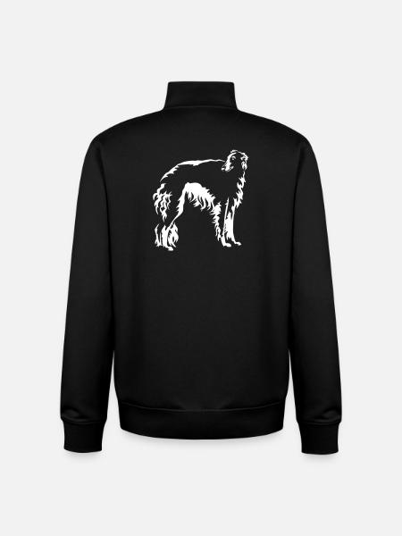 Barsoi "Black Edition" - Unisex Organic Zip Sweatshirt by Stanley/Stella - black
