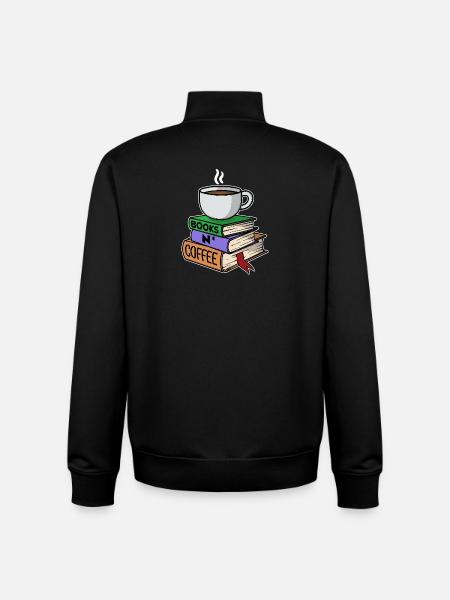 Kaffeetrinker Milchkaffee Kaffee Trinken Statement - Unisex Organic Zip Sweatshirt von Stanley/Stella - Schwarz