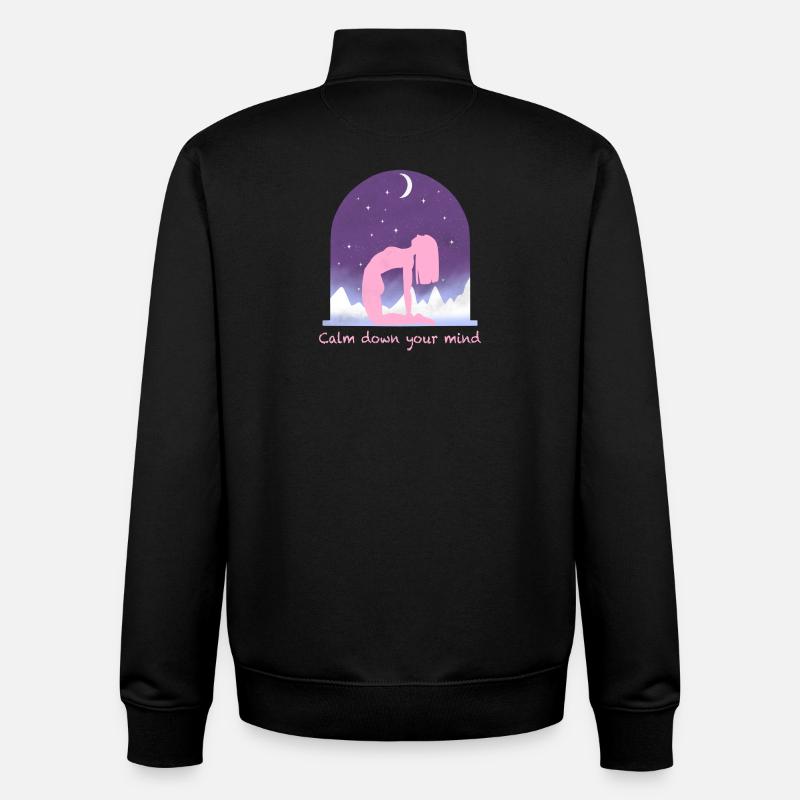 Yoga - Unisex Organic Zip Sweatshirt von Stanley/Stella - Schwarz