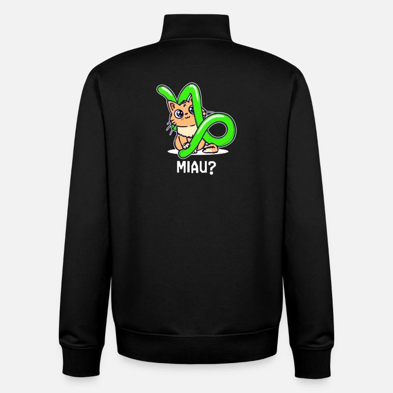 Steinbock Esoterik Statement Aberglaube Horoskop - Unisex Organic Zip Sweatshirt von Stanley/Stella - Schwarz