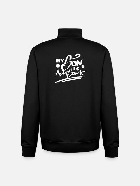 Father Father's Day Gift - Unisex Organic Zip Sweatshirt by Stanley/Stella - black