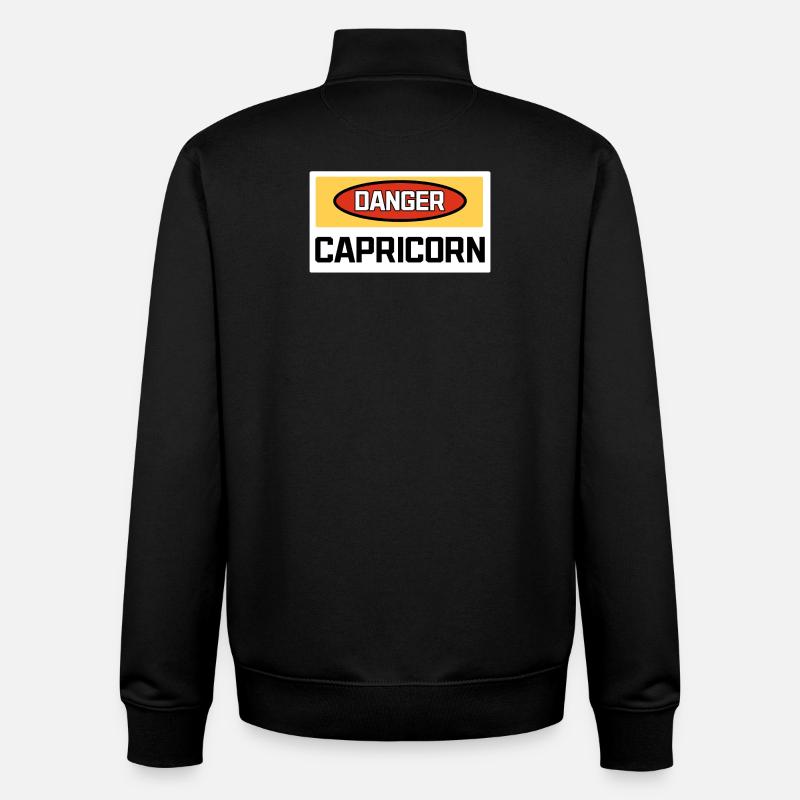 Steinbock Statement Horoskop Galaxie Aberglaube - Unisex Organic Zip Sweatshirt von Stanley/Stella - Schwarz