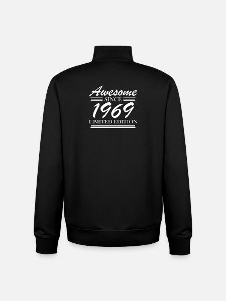 1969 - Sweat zippé unisexe en coton bio Stanley/Stella - noir