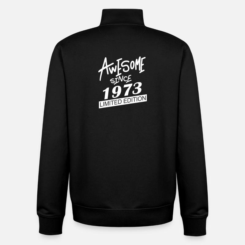 1973 - Unisex Organic Zip Sweatshirt by Stanley/Stella - black