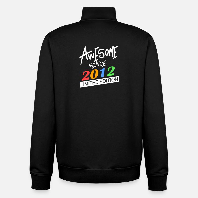 2012 - Class of 2012 - Unisex Organic Zip Sweatshirt by Stanley/Stella - black