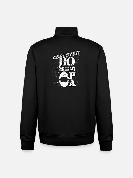 Opa - Unisex Organic Zip Sweatshirt von Stanley/Stella - Schwarz