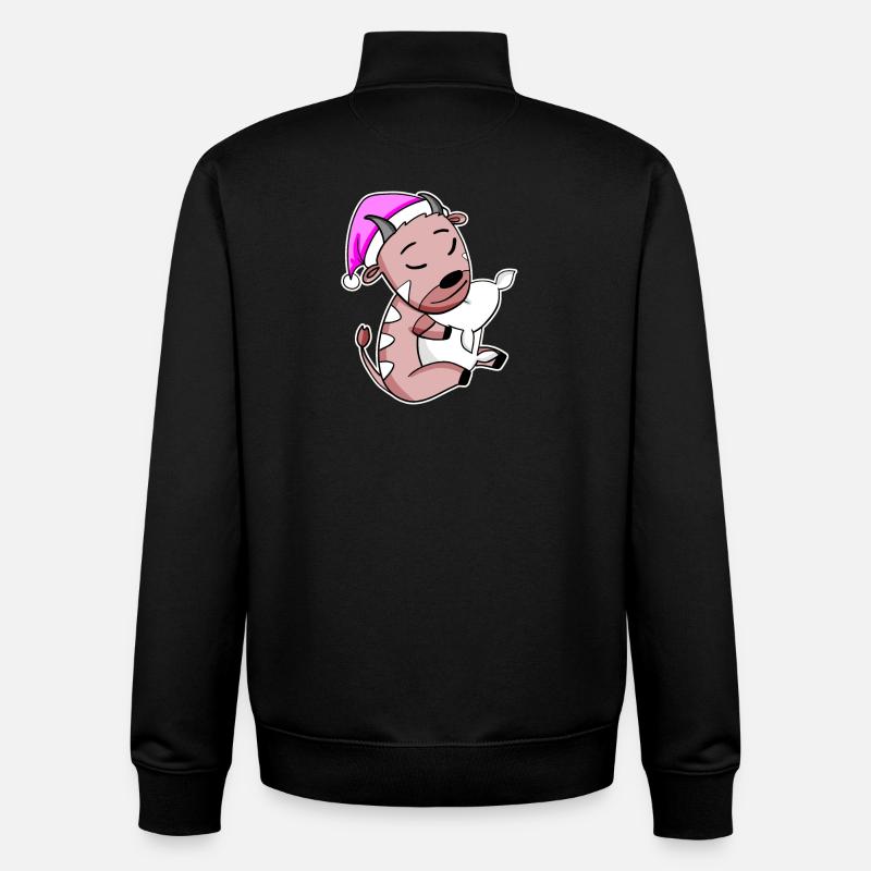 Antilope - Unisex Organic Zip Sweatshirt von Stanley/Stella - Schwarz