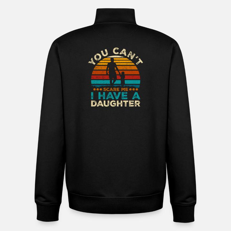 Tochter Defender Sunset - Unisex Organic Zip Sweatshirt von Stanley/Stella - Schwarz