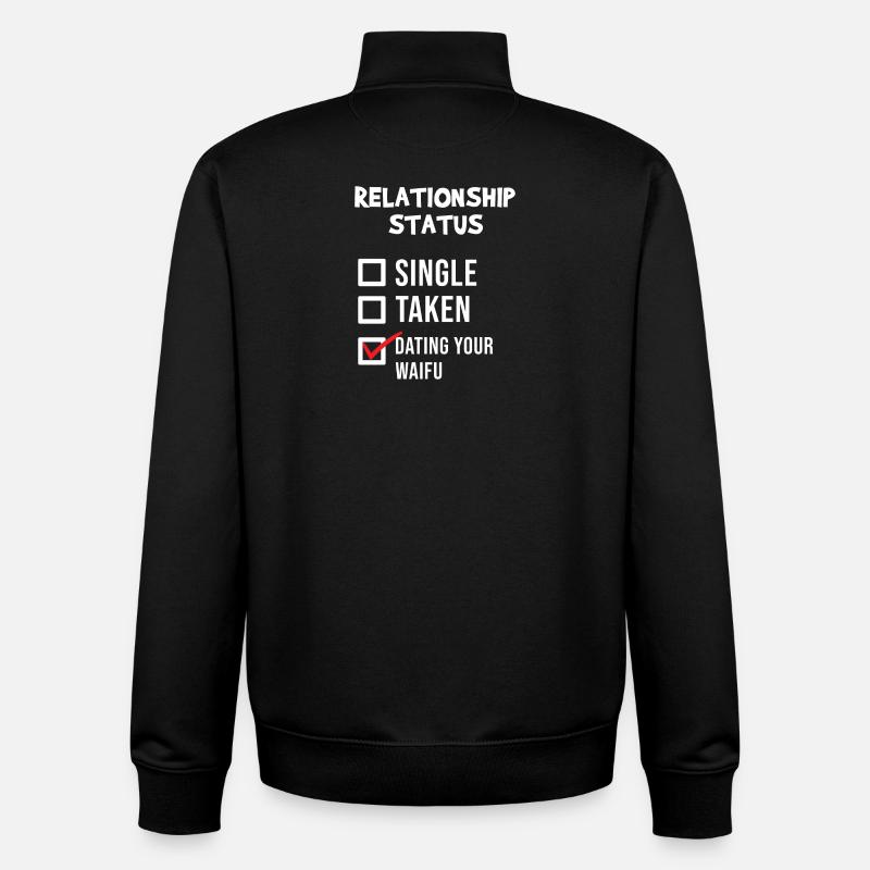 Comic Anime Popkultur Asiatisch Statement Asien - Unisex Organic Zip Sweatshirt von Stanley/Stella - Schwarz