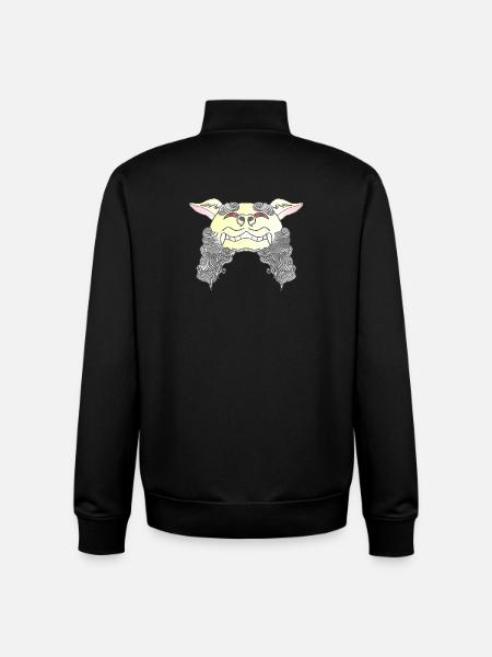 coole asiamotive, Wächterhund, komainu - Unisex Organic Zip Sweatshirt von Stanley/Stella - Schwarz