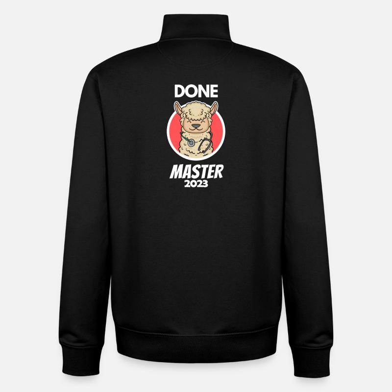 Master 2023 - Unisex Organic Zip Sweatshirt by Stanley/Stella - black