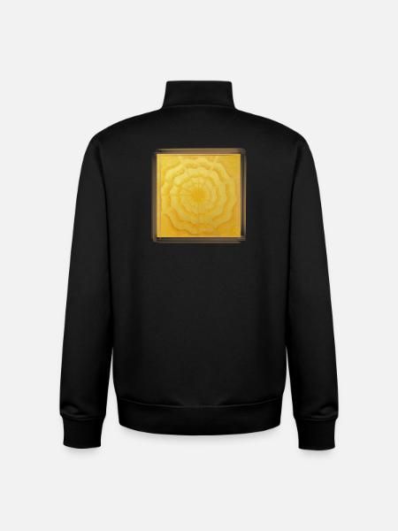 Stargate of Subtlety - Sonja Ariel - Unisex Organic Zip Sweatshirt by Stanley/Stella - black