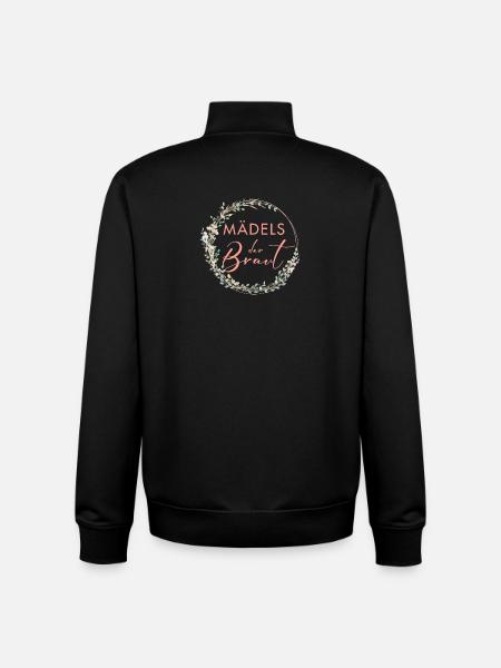 Mädels der Braut, Team Braut - Unisex Organic Zip Sweatshirt von Stanley/Stella - Schwarz
