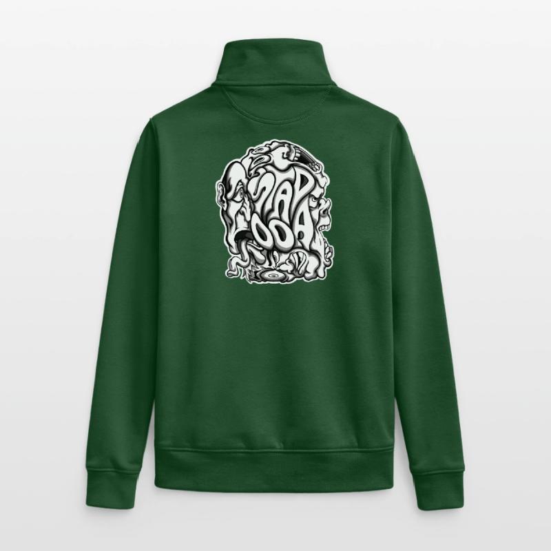 Stapooa2 Sweat zippé unisexe en coton bio Stanley/Stella