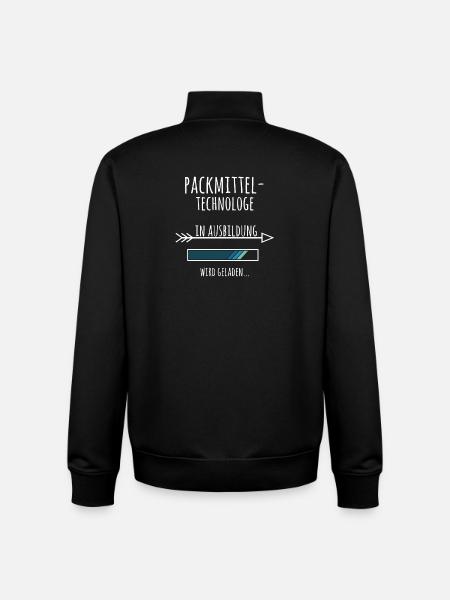 Packmitteltechnologe Ausbildung Beruf Geschenk - Unisex Organic Zip Sweatshirt von Stanley/Stella - Schwarz