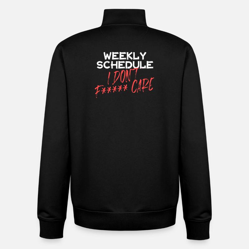 Pensionist Senior Lebensabend Ruhestand Statement - Unisex Organic Zip Sweatshirt von Stanley/Stella - Schwarz