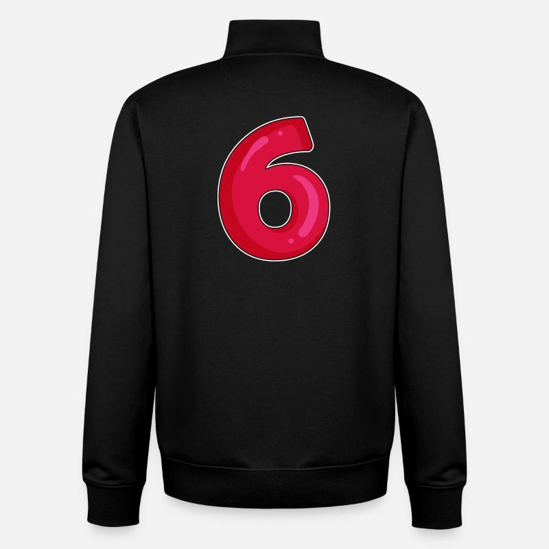 6 - Sweat zippé unisexe en coton bio Stanley/Stella - noir