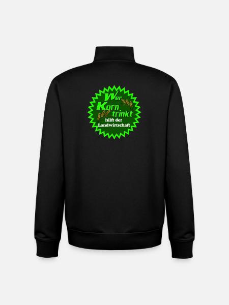 Grain , Party , Wheat Grain ,Agriculture (25) - Unisex Organic Zip Sweatshirt by Stanley/Stella - black