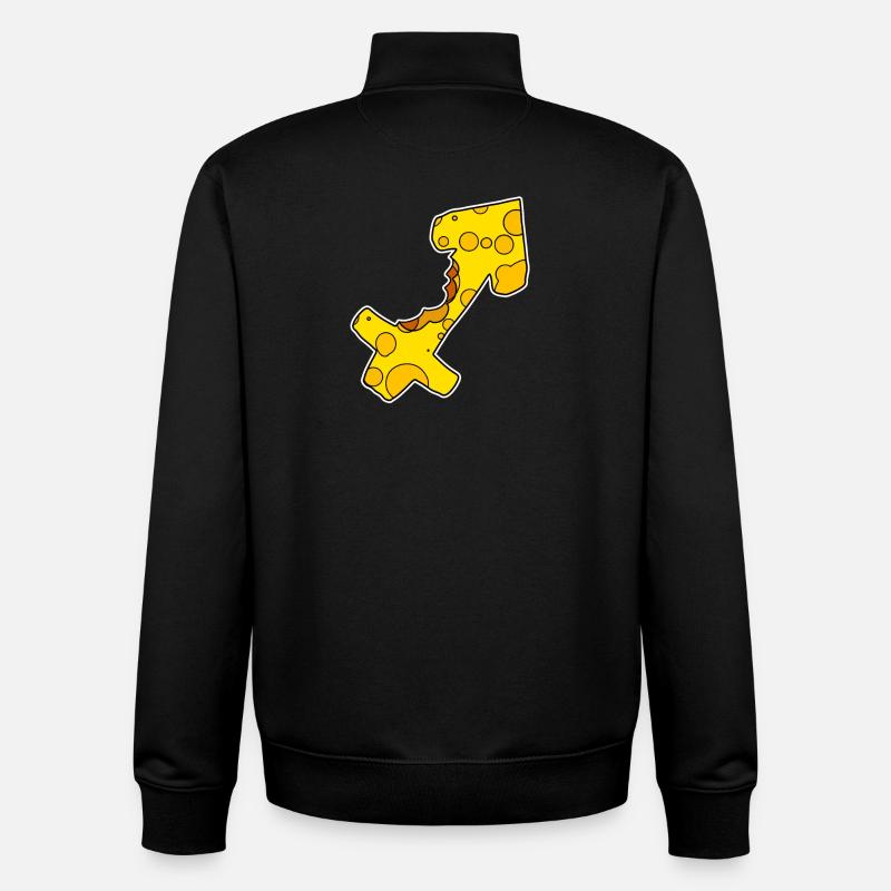 Sternzeichen Schütze Symbol - Unisex Organic Zip Sweatshirt von Stanley/Stella - Schwarz