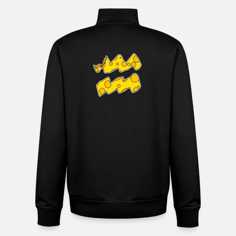 Sternzeichen Wassermann Symbol - Unisex Organic Zip Sweatshirt von Stanley/Stella - Schwarz