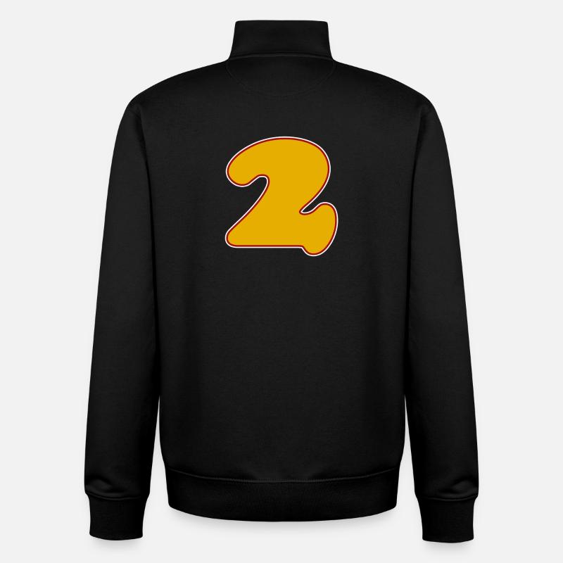 2 - Sweat zippé unisexe en coton bio Stanley/Stella - noir