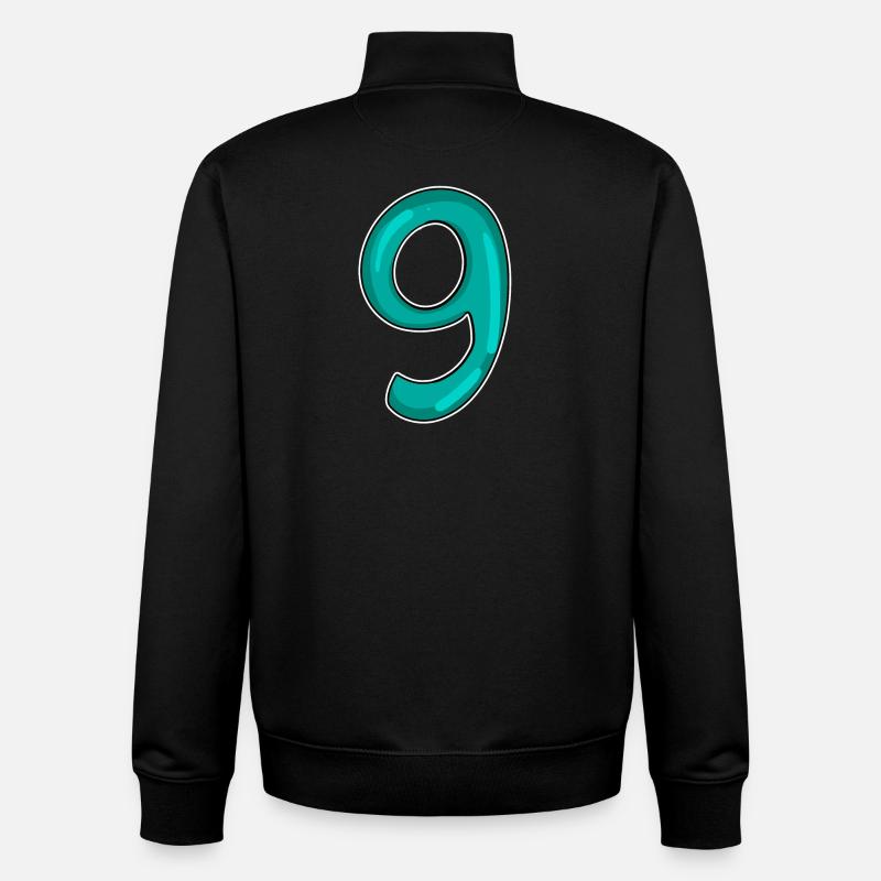 9 - Unisex Organic Zip Sweatshirt von Stanley/Stella - Schwarz