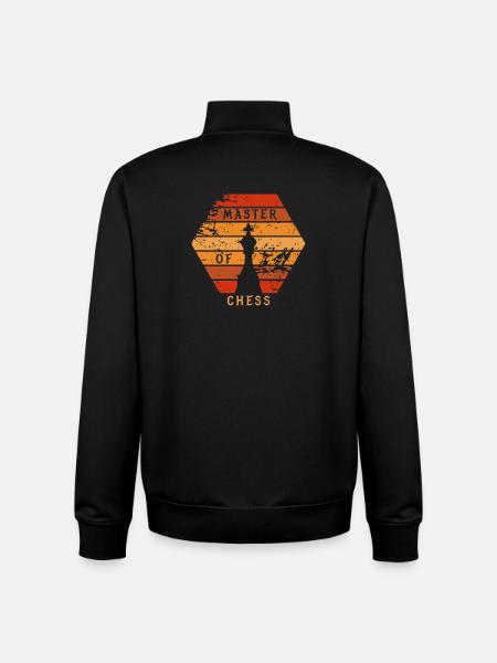 Master of Chess - Unisex Organic Zip Sweatshirt von Stanley/Stella - Schwarz