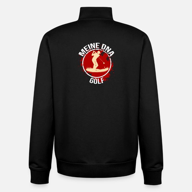 Mein DNA - Unisex Organic Zip Sweatshirt von Stanley/Stella - Schwarz