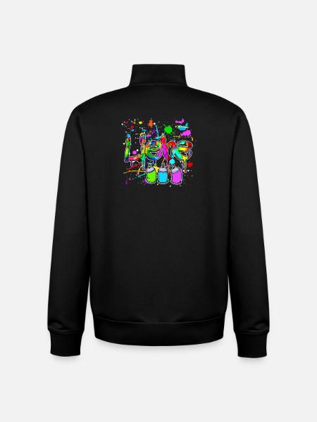 Spraydose Strassenkunst Wildstyle Graffite Sprayer - Unisex Organic Zip Sweatshirt von Stanley/Stella - Schwarz