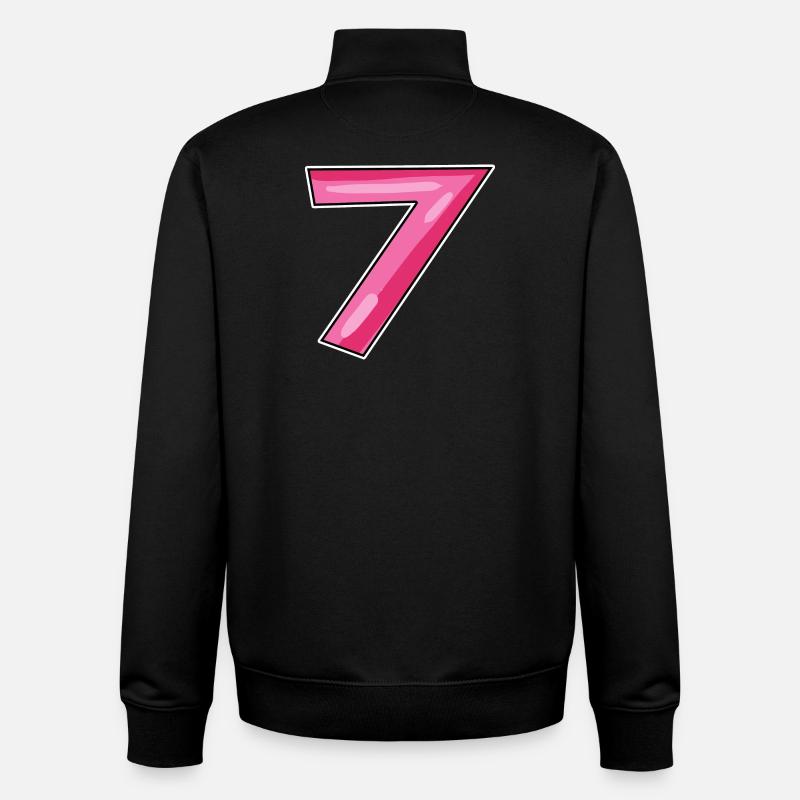 7 - Unisex Organic Zip Sweatshirt von Stanley/Stella - Schwarz