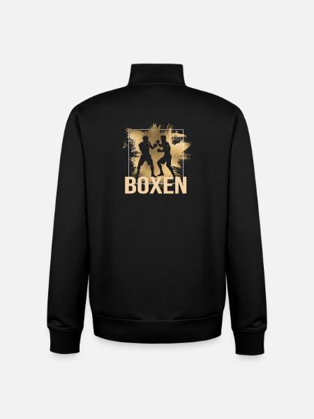 Boxen - Unisex Organic Zip Sweatshirt von Stanley/Stella - Schwarz