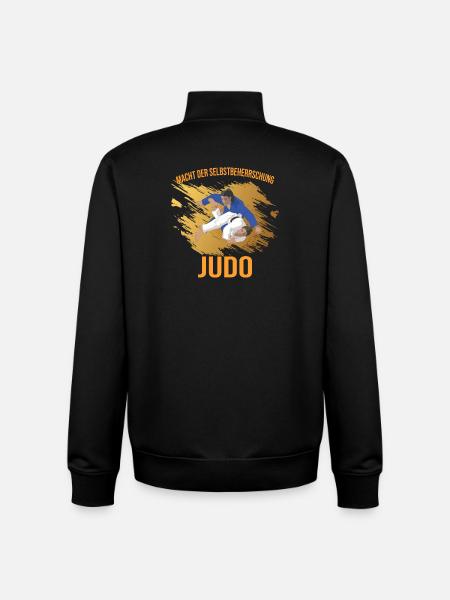 Macht der Selbstbeherrschung - Judo - Unisex Organic Zip Sweatshirt von Stanley/Stella - Schwarz