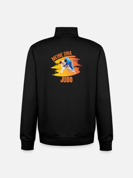 Meine DNA - Judo - Unisex Organic Zip Sweatshirt von Stanley/Stella - Schwarz