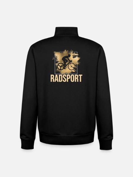 Radsport - Unisex Organic Zip Sweatshirt von Stanley/Stella - Schwarz