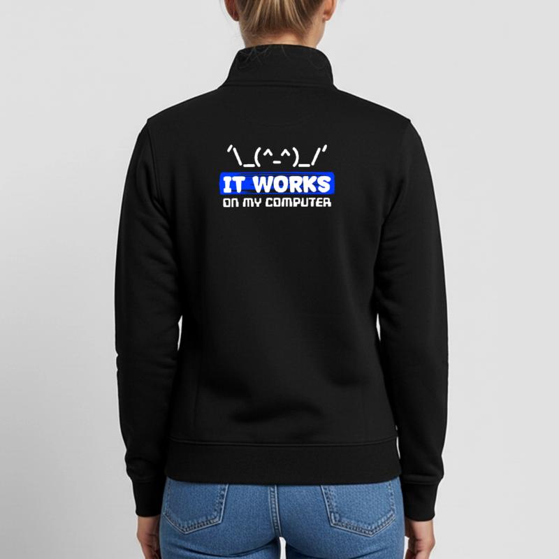 Debug Statement Bugfixing Scripting Code Developer Unisex Organic Zip Sweatshirt by Stanley/Stella