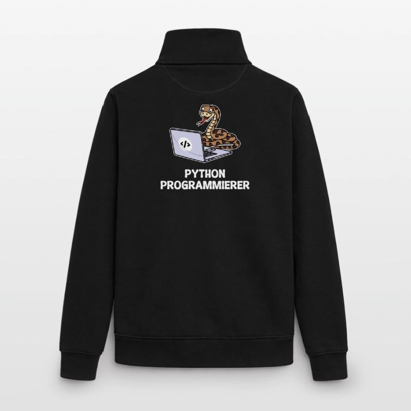 Développeur Coden Statement Programmeur informatique Sweat zippé unisexe en coton bio Stanley/Stella