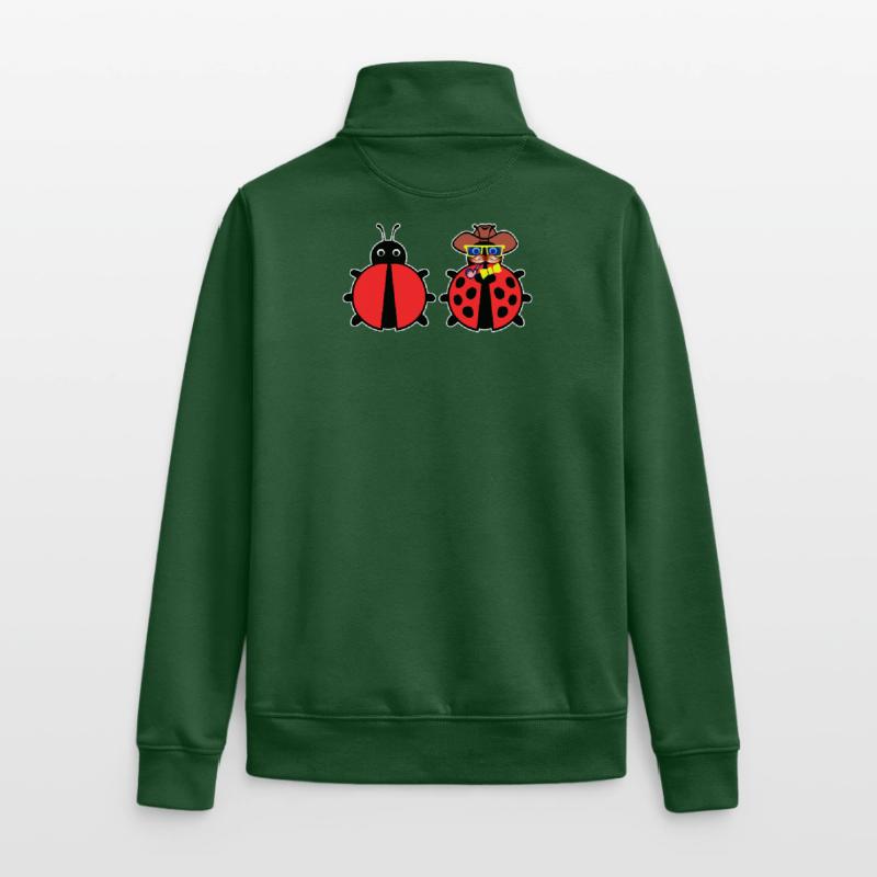 Bugs Bugfixing Debug Developer Computerfreak Unisex Organic Zip Sweatshirt von Stanley/Stella