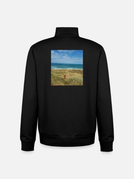 JensJensen - Unisex Organic Zip Sweatshirt von Stanley/Stella - Schwarz