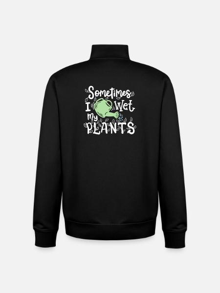 Garten Gärtner - Unisex Organic Zip Sweatshirt von Stanley/Stella - Schwarz