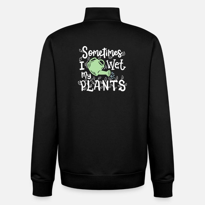 Garten Gärtner - Unisex Organic Zip Sweatshirt von Stanley/Stella - Schwarz