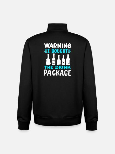 Kreuzfahrt Party - Unisex Organic Zip Sweatshirt von Stanley/Stella - Schwarz