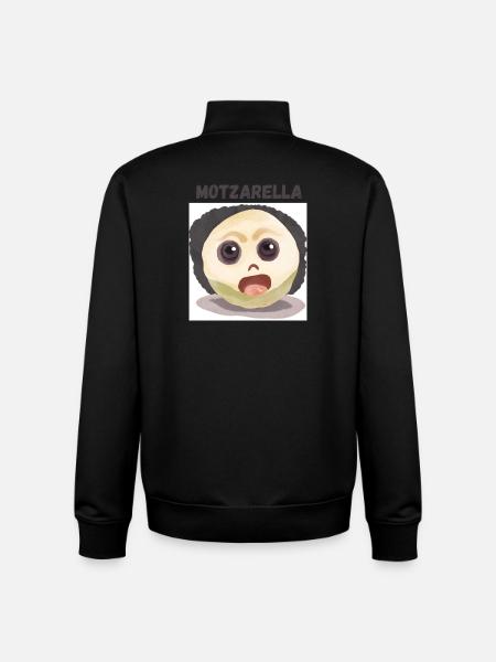 MoTzarella - Unisex Organic Zip Sweatshirt von Stanley/Stella - Schwarz