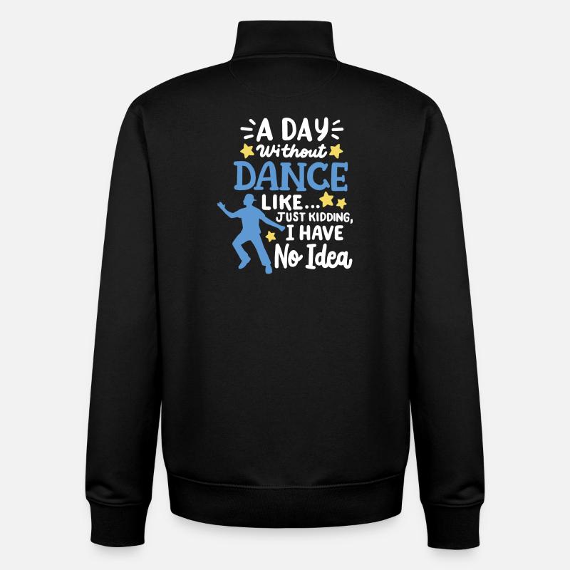 Tanz Tänzer Tanzen - Unisex Organic Zip Sweatshirt von Stanley/Stella - Schwarz