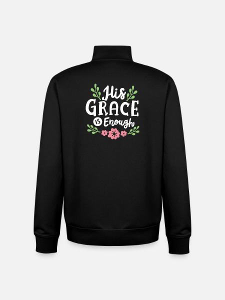 Christlich Glaube Religiös - Unisex Organic Zip Sweatshirt von Stanley/Stella - Schwarz