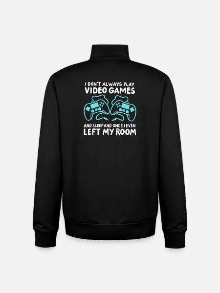 Gamer Gaming - Unisex Organic Zip Sweatshirt von Stanley/Stella - Schwarz