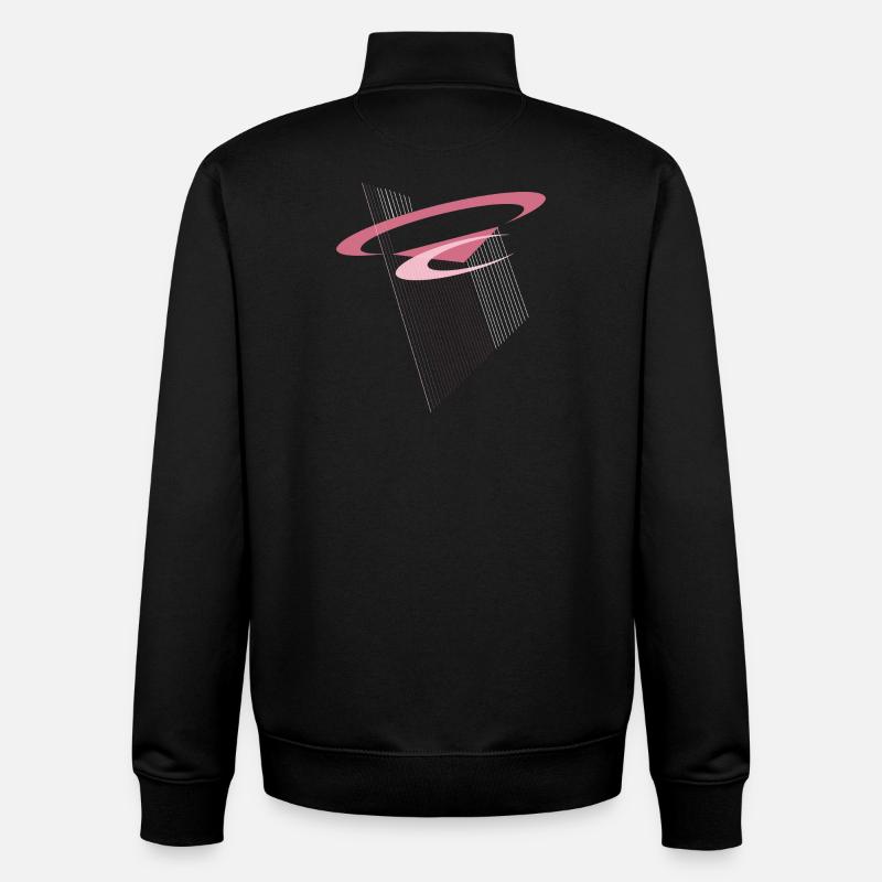 Schweben der Moderne - Unisex Organic Zip Sweatshirt von Stanley/Stella - Schwarz
