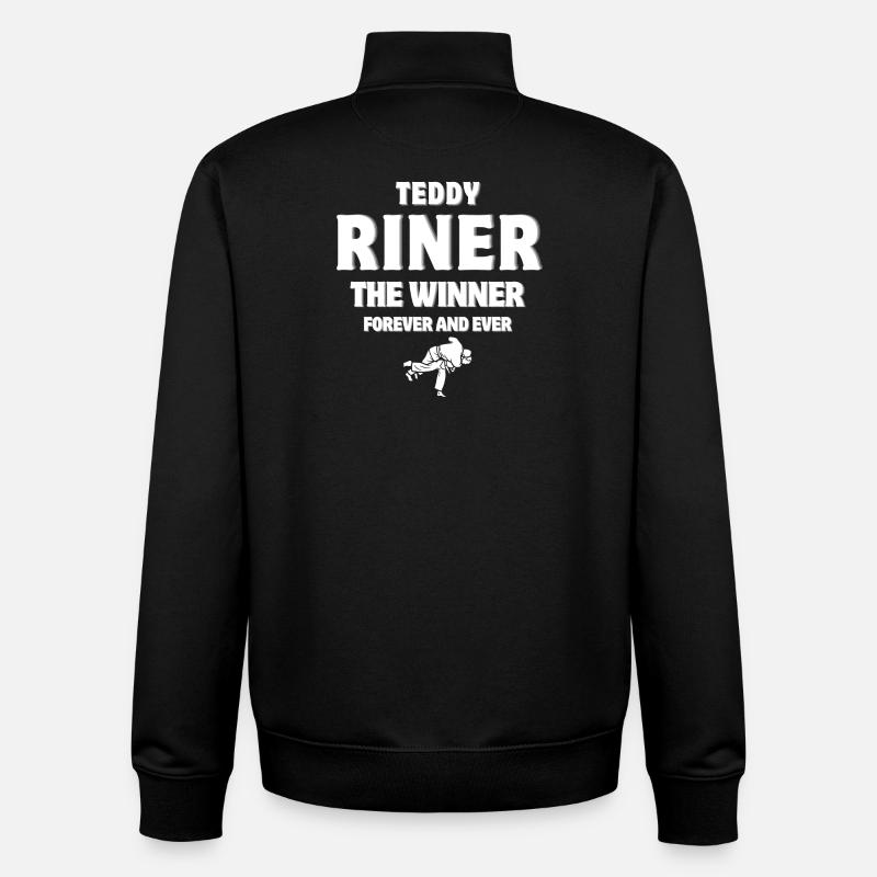 Judo, Judofan, Judoverein - Unisex Organic Zip Sweatshirt von Stanley/Stella - Schwarz
