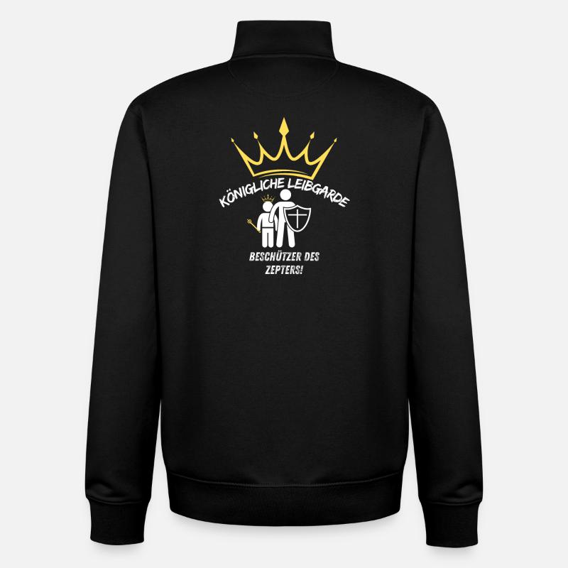 Enterrement de vie de garçon - Sweat zippé unisexe en coton bio Stanley/Stella - noir