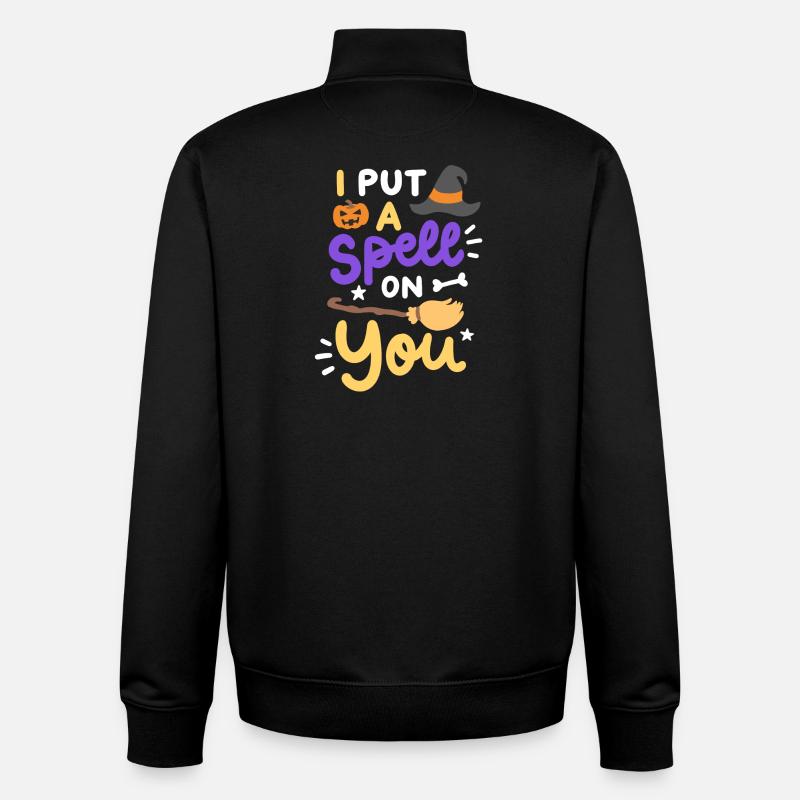 Hexen Halloweenkostüm - Unisex Organic Zip Sweatshirt von Stanley/Stella - Schwarz